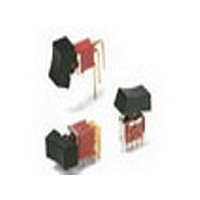 Rocker Switch,RIGHT ANGLE,SPDT,ON-OFF-ON,PC TAIL Terminal,ROCKER,PCB Hole Count:5