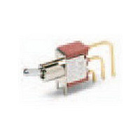 Toggle Switch,RIGHT ANGLE,SPDT,ON-OFF-ON,PC TAIL Terminal,TOGGLE BAT,PCB Hole Count:5