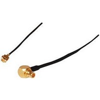 COAXIAL CABLE, 200MM, BLACK