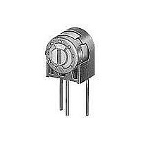 Trimmer Resistors - Single Turn 250 OHM 6MM SGL TRN
