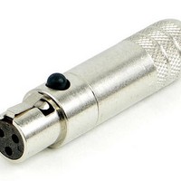 XLR Connectors 5P FEMALE SCKT SHIELDED