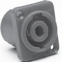 Loudspeaker Connectors 4P D FLANGE CHASSIS VERTICAL BOARD