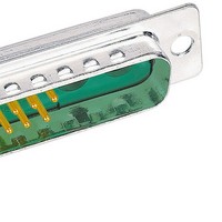 CONNECTOR, DSUB COMBO, RECEPTACLE, 11POS