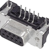 D-Subminiature Connectors DSUB SV FEM SSDP ANG73-254 15P