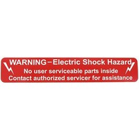 Photovoltaic (Solar) Connectors Warning - Electric Shock Hzd Lbl