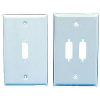 Telecom & Ethernet Connectors WALL PLATE 25 POS. STAINLESS STEEL IPL.