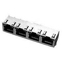 Telecom & Ethernet Connectors 1X4 8 POS JK SHLD