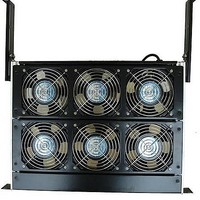 6 FAN TRAY DC 24V 660CFM