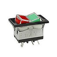 Rocker Switches & Paddle Switches ON-ON 28V LAMP WHITE WHITE/RED FILTERS