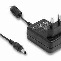 Plug-In AC Adapters 12W 15V 0.8A 2 pole EURO plug