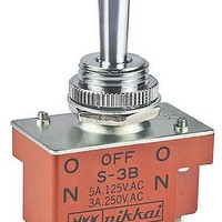Toggle Switches DPDT ON-OFF-ON SOLDER LUG 5A