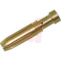 Crimp Power Contact, Gold Plated, 14 AWG, Female