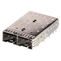 Connector Accessories Cage for SFP Press Fit 2Port Tray