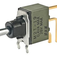 Toggle Switches SPDT ON-OFF(ON) .300 BAT VERTICAL PC .4VA