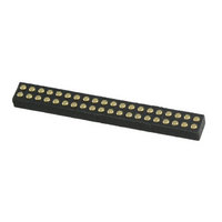 HEADER DOUBLE 40POS .050" SMD