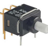 Pushbutton Switches DPDT ON -(ON) R/A