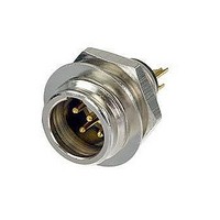 XLR Connectors 5P MALE TINY CABLE NICKEL HOUSING REAN
