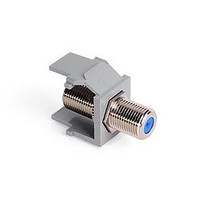 RF Adapters - In Series F CONNECTOR GREY