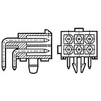 PLUG & SOCKET CONN, PLUG, 12POS, 4.14MM