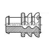 SINGLE WIRE SEAL FOR J.P.T.CON(5MM HOLE)