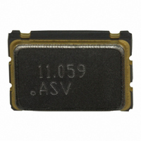 Quartz Oscillator, Ceramic, HCMOS/TTL, 11.0592MHZ, 100ppm -20+70C,, 5 X 7 X 1.6, 3 Vdc