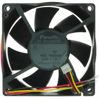 FAN 24VDC 2.52W 80MM W/TAC