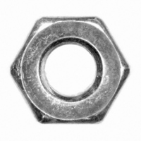 NUT HEX 10-32 ZINC PLATED