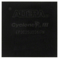 IC CYCLONE III FPGA 25K 256 UBGA