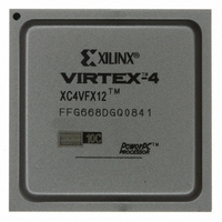 IC FPGA VIRTEX-4 FX 12K 668FCBGA
