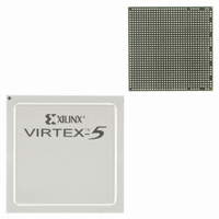 FPGA Virtex®-5 Family 46080 Cells 65nm (CMOS) Technology 1V 1136-Pin FCBGA