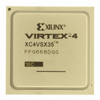IC FPGA VIRTEX-4 35K 668-FCBGA