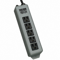 POWER STRIP 7.38"15A 5OUT15'CORD