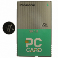 PC CARD SRAM 256 KB W/ATTRIB MEM
