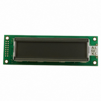 LCD MODULE 20X2 CHARACTER W/LED