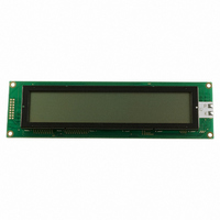 LCD MODULE 40X4 CHARACTER W/LED