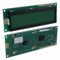 LCD MOD 16X2 CHARAC TRANS W/LED