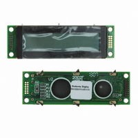 LCD MOD CHAR 2X20 TRANSFL