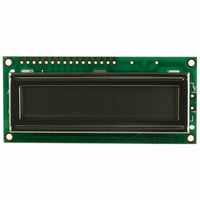 LCD MODULE 16X1 STANDARD