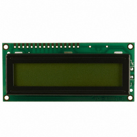 LCD MODULE 16X1 SUPERTWIST LED