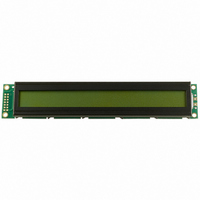 LCD MODULE 20X1 SUPERTWIST W/LED