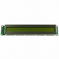 LCD MODULE 40X2 STD W/BACKLIGHT
