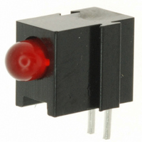 LED 3MM RA MATING RED PC MOUNT