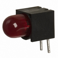 LED 5MM RT ANG LOW CUR RED PCMNT