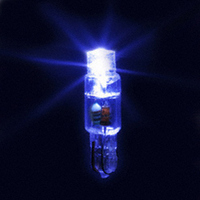LED T-1.75 12V WEDGE 25MA BLUE