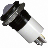 INDICATOR 110V 22MM PROM WHITE