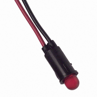 Panel-Style LED Lamp,Red,Diffused,Lmp-2