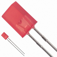 LED 2X5MM 635NM HE RED DIFF