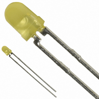 LED 3MM HIGH EFF DIFF YELLOW