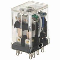 RELAY PWR 7A DPDT 24VDC W/LED