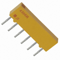 Resistor Network,Thick Film,330Ohms,100WV,2+/-% Tol,-100,100ppm-TC,5808-Case